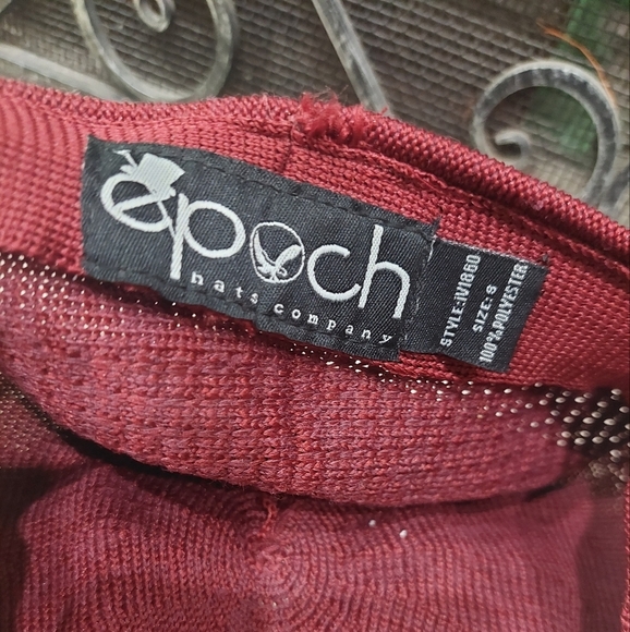 Light Weight Classic Mesh Newsboy Ivy Gatsby Cabbie Golf Hat Cap Small Burgundy - Picture 10 of 10